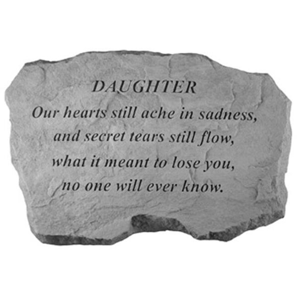 Kay Berry Inc Kay Berry- Inc. 99620 Daughter-Our Hearts Still Ache In Sadness - Memorial - 16 Inches x 10.5 Inches x 1.5 Inches 99620 - main